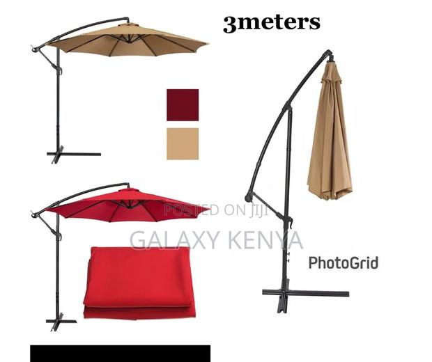 3m Parasol Replaceable Cloth Garden Umbrella - main view