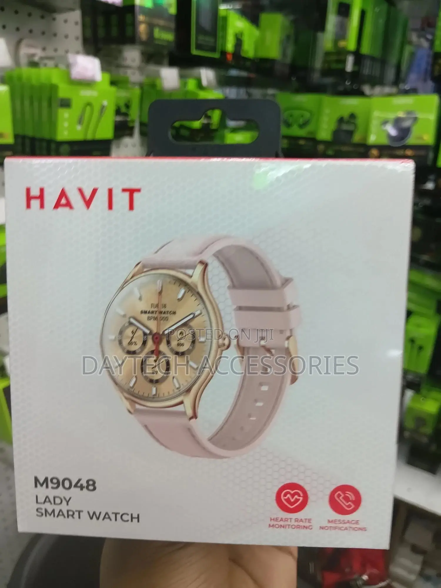Havit Smartwatch1.43 Inches Amoled Display Pink M9048