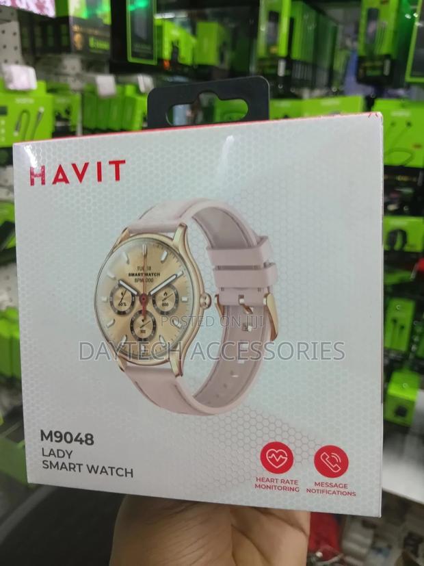 Havit Smartwatch1.43 Inches Amoled Display Pink M9048 - thumbnail 2