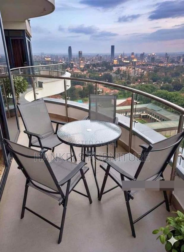 Outdoor Balcony Furniture Set – Table Chairs