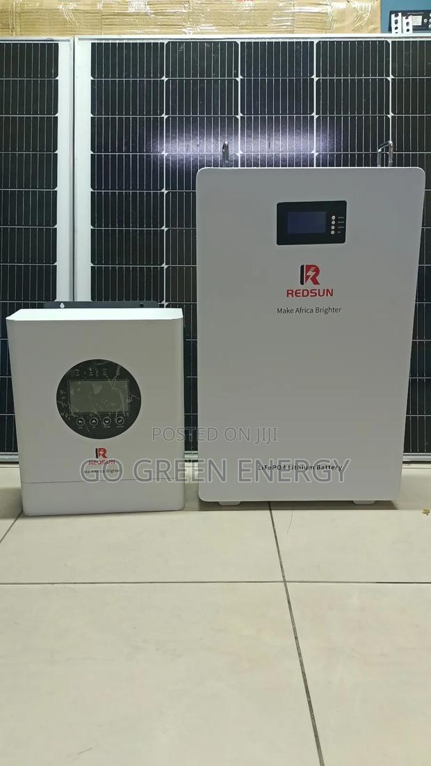 5.12 KWH 5kva Lithium System - main view