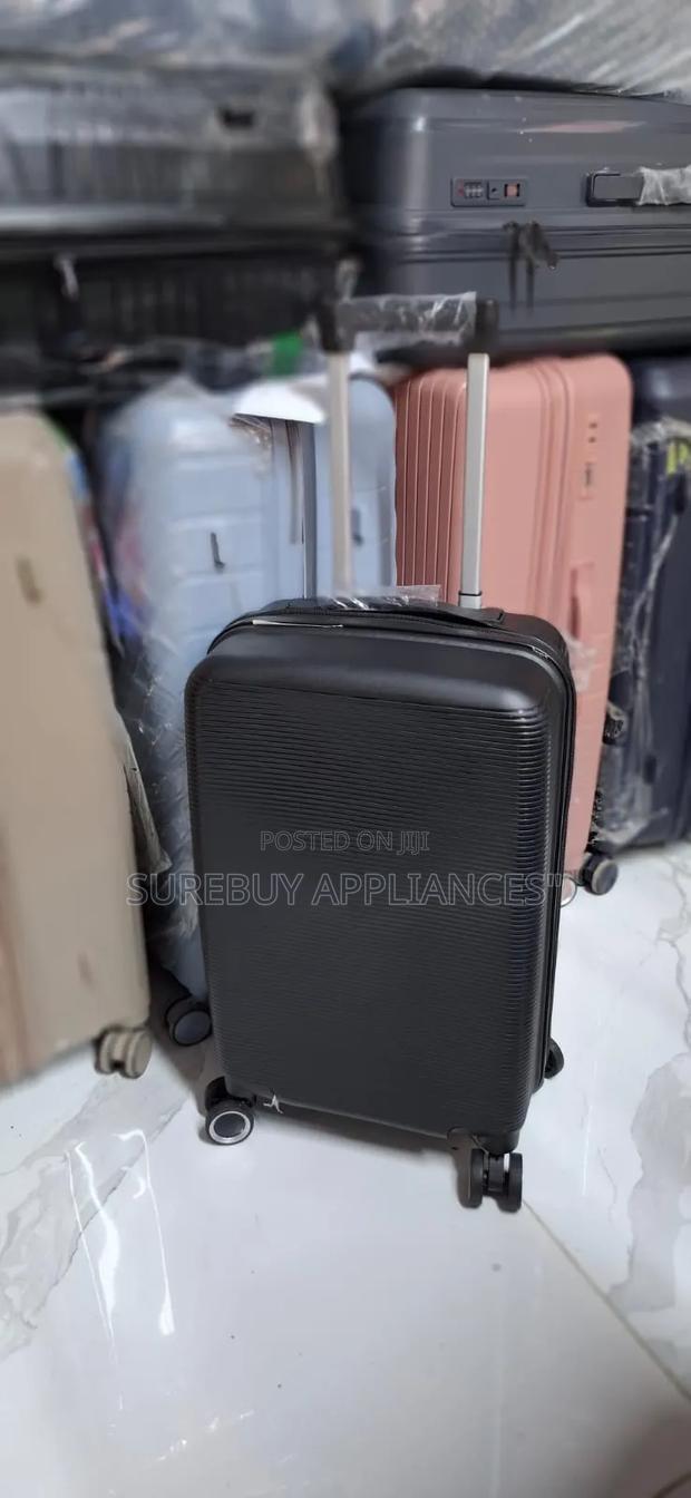 Medium Unbreakable Rubber Suitcase – Durable Travel Luggage - thumbnail 2