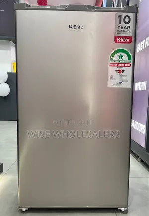 K-Elec 90-Liter Single Door Refrigerator.