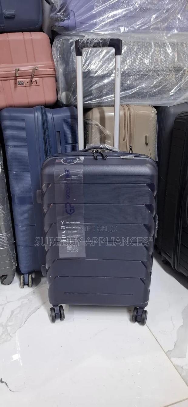 Medium Strong Rubber Rolling Suitcase – Travel Case - thumbnail 3