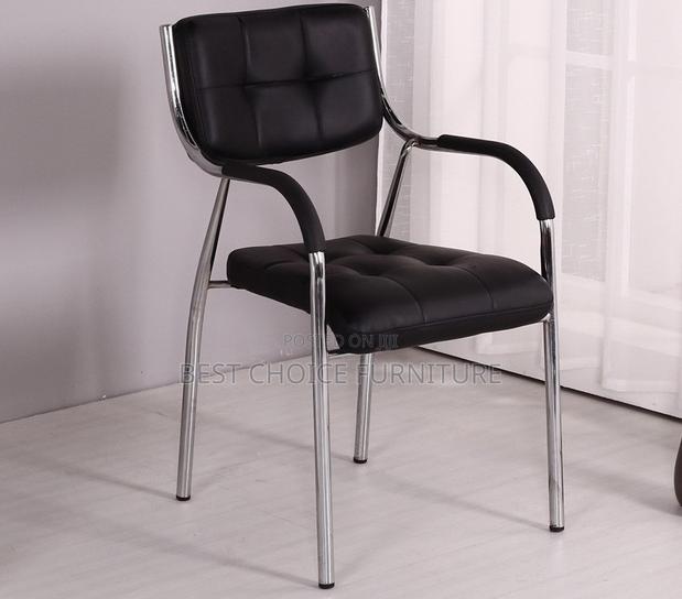 Office Chair; Multi-Function Catalina Leather Office Chair With Lift - thumbnail 4