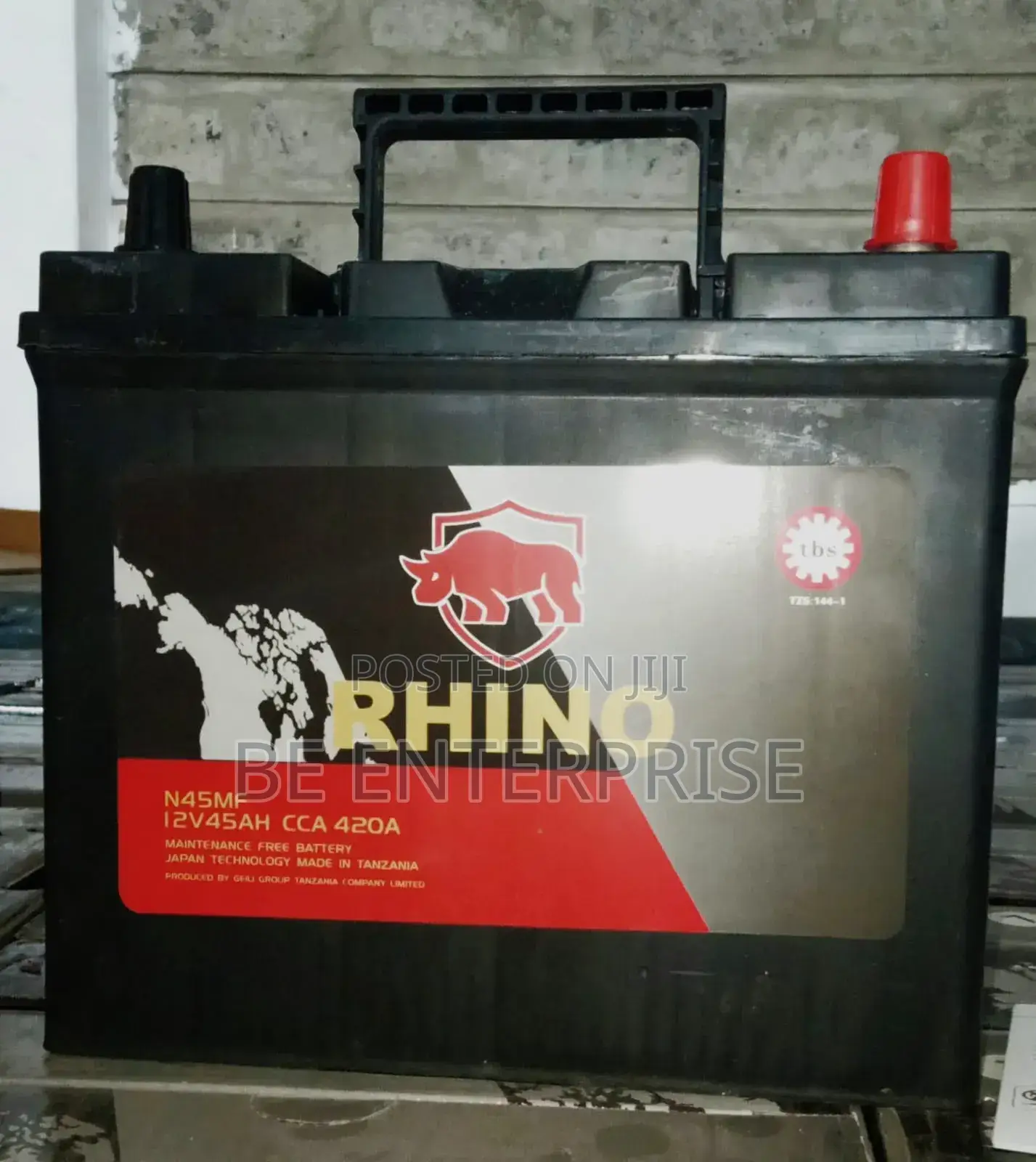 Rhino Ns60 Mf Car Battery