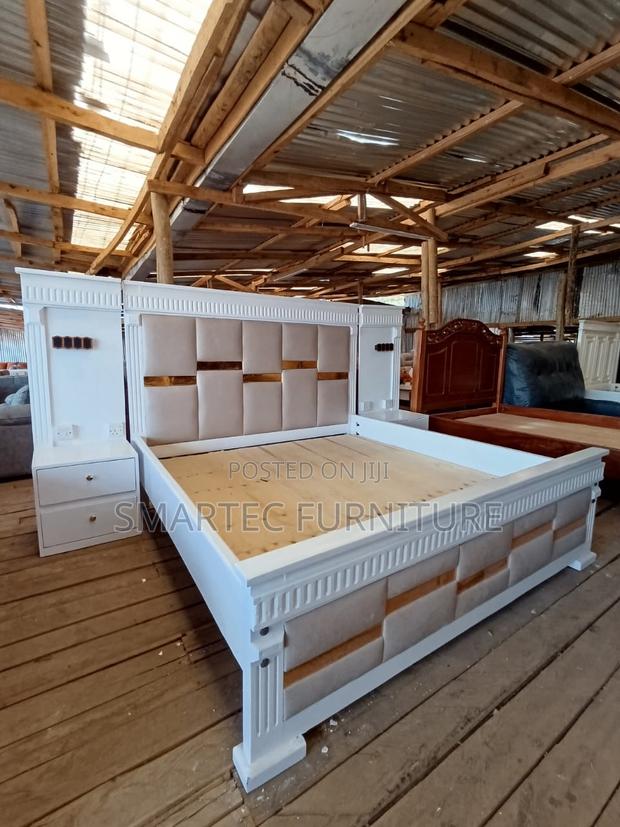Maximized Cool 5 by 6 Extended Bed With Side Drawers