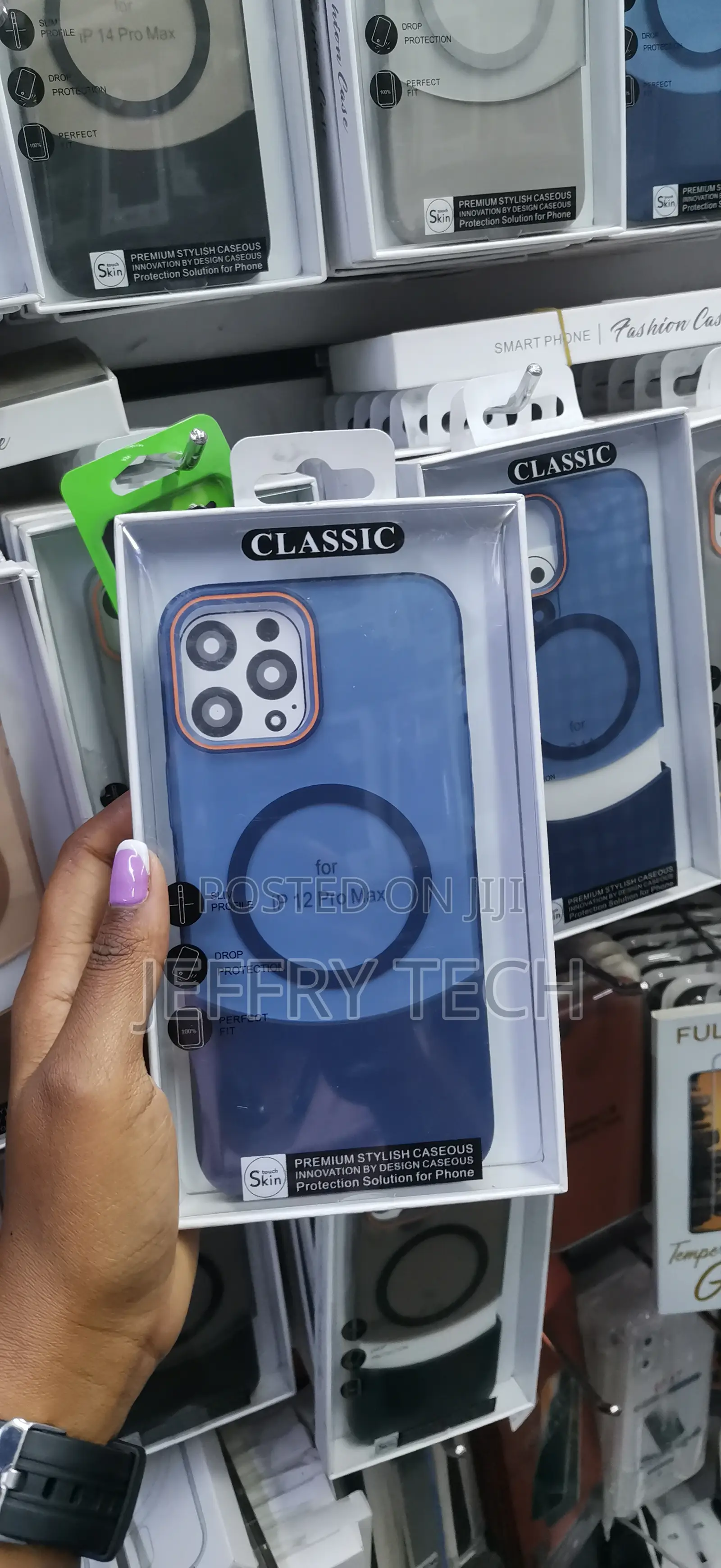 Bamby Thin Matte Magnetic 2 in 1 Clear Case for iPhone 12 Pro Max