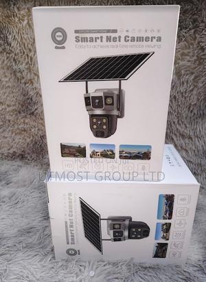 Dual Lens Solar Powered CCTV Camera - thumbnail 2