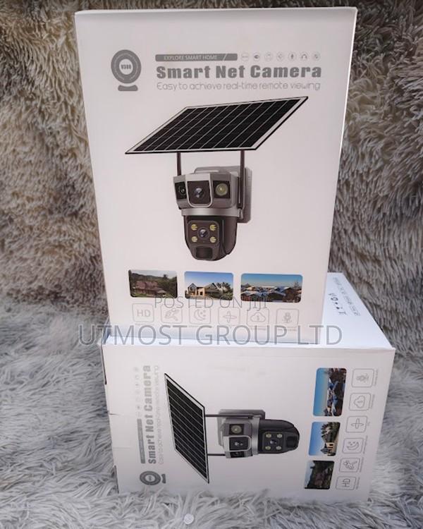 Wireless Solar PTZ Security Camera - main view