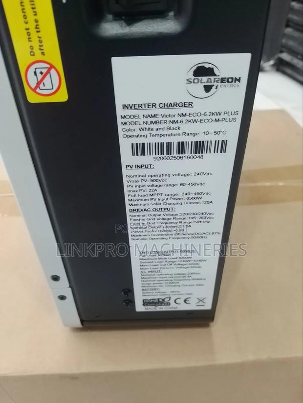 5kva 48v Solareon Hybrid Inverter - thumbnail 2