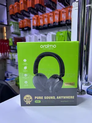 Oraimo Boompopn Ohp‐915n Wireless Bluetooth Headphones–Deep Bass Mic