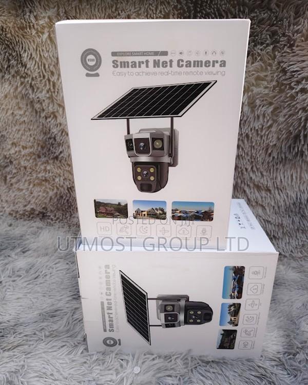 Solar Wifi CCTV Dual Lens Night Vision - main view