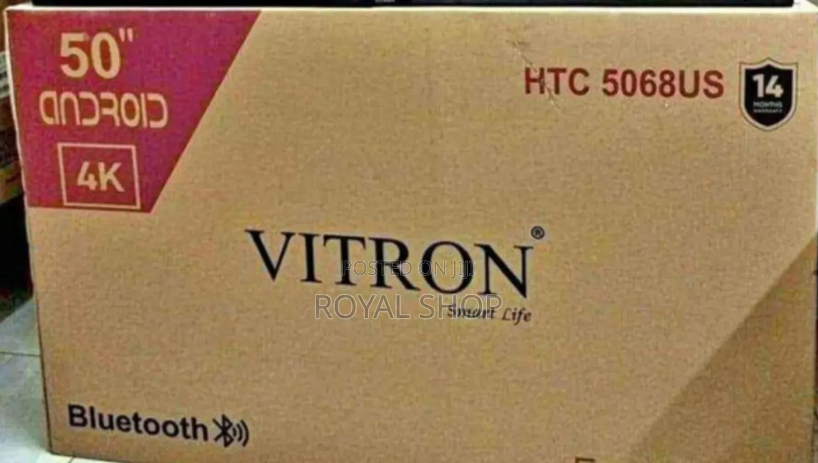 Vitron 50 Smart Android Frameless Tv