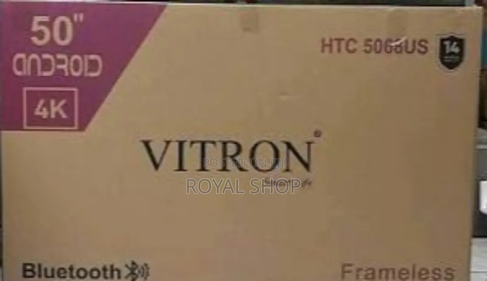 Vitron 50 Smart Android Frameless Tv