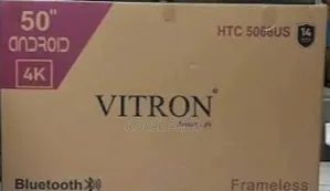 Vitron 50 Smart Android Frameless Tv
