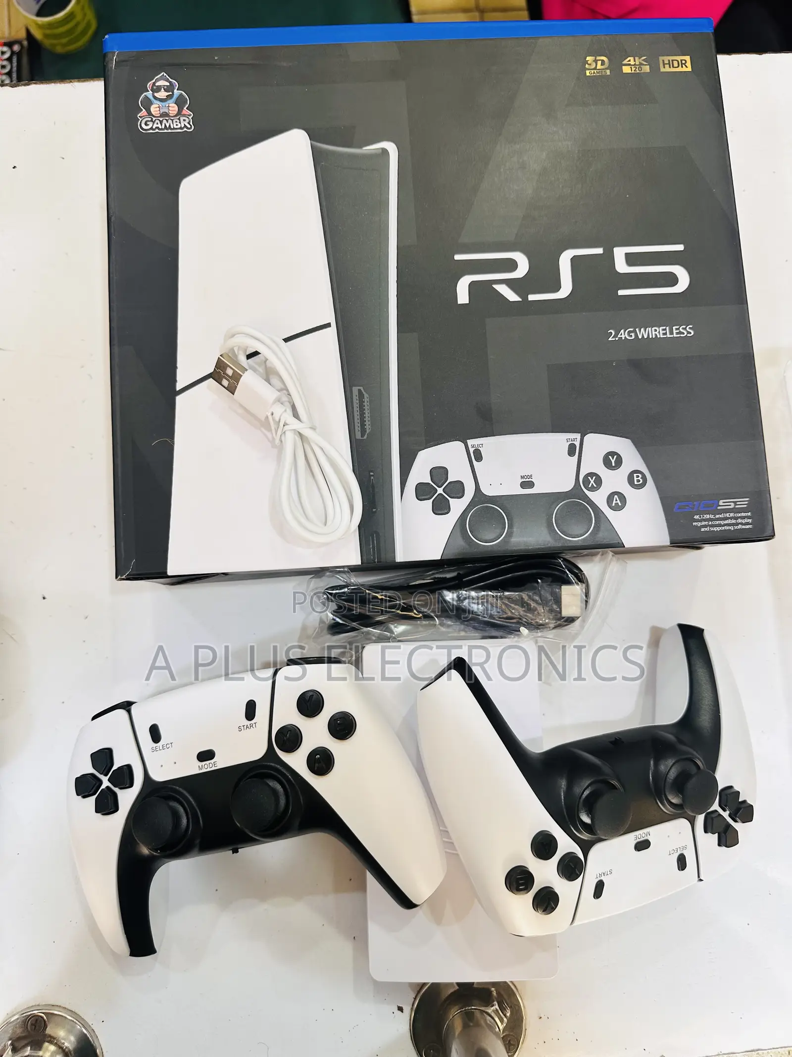 Ge10 Rs5 Gamestick With 3d Games – Portable Gaming Fun