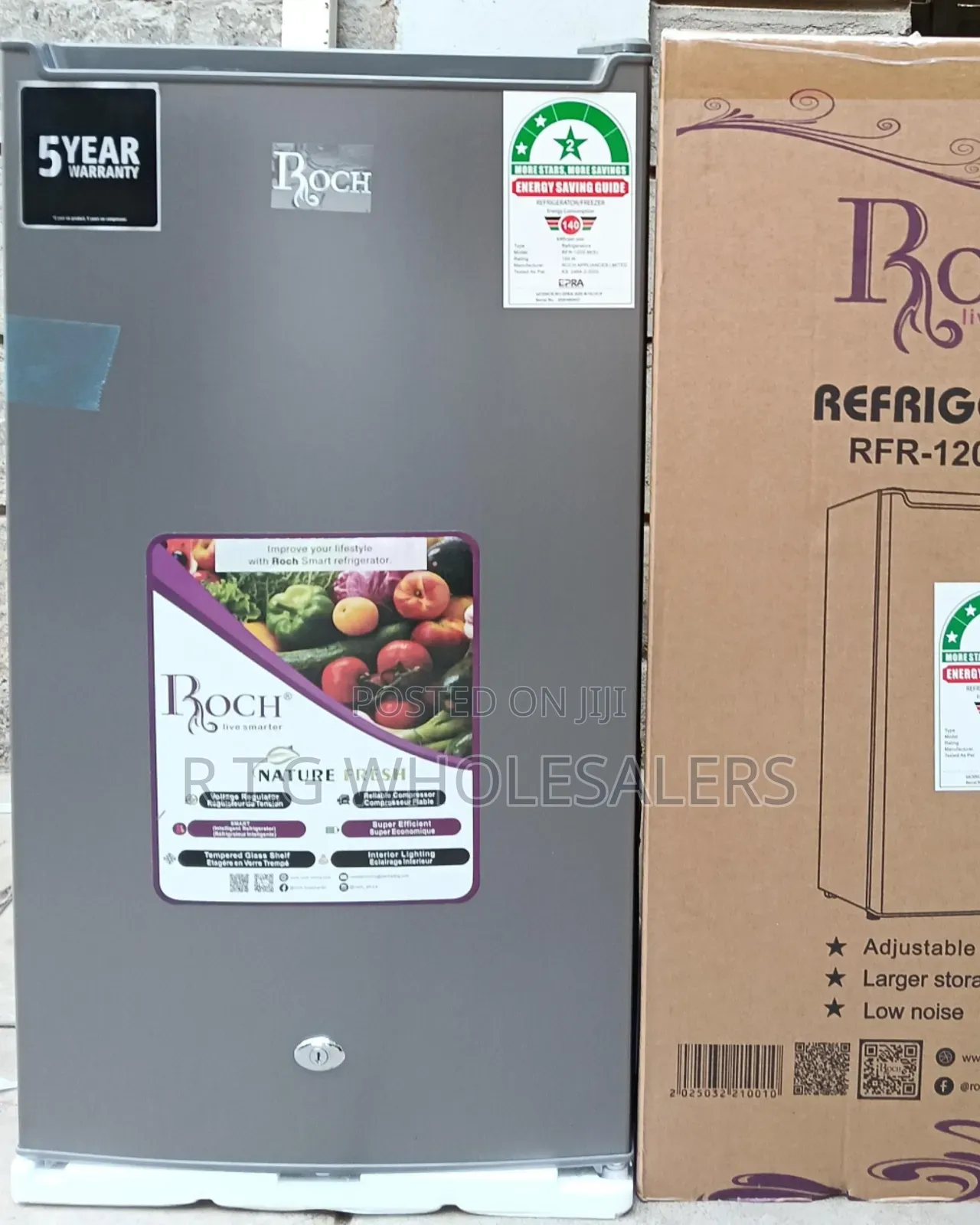 Roch RFR-120-S-M 90l Single Door Fridge