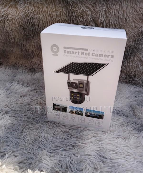 Solar Powered Wifi PTZ Dual Camera - main view