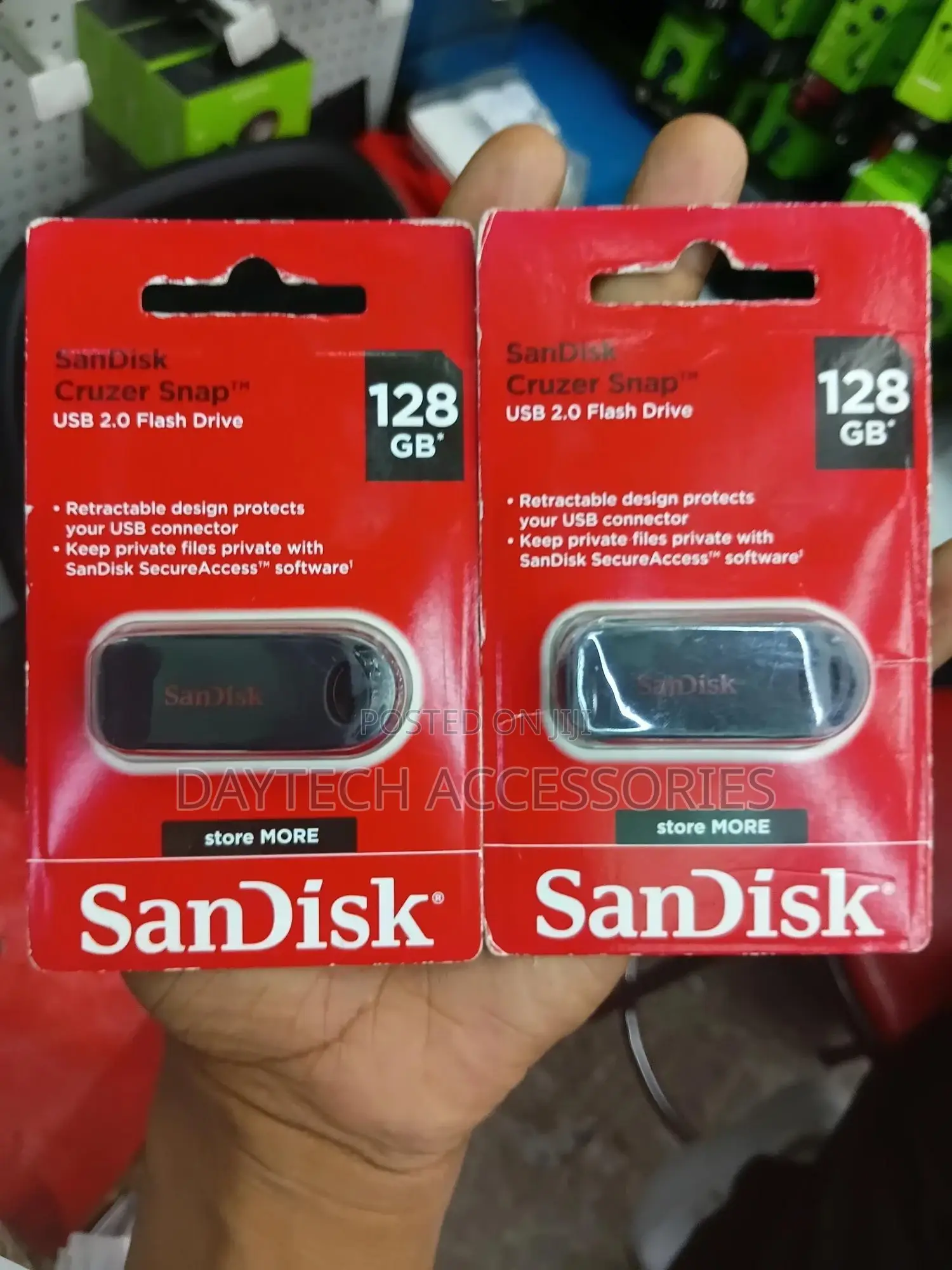 Sandisk Cruzer Snap 128gb Usb 2.0 Flash Drive.