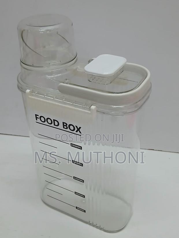 2500 Ml Acrylic Cereal Storage Container - main view