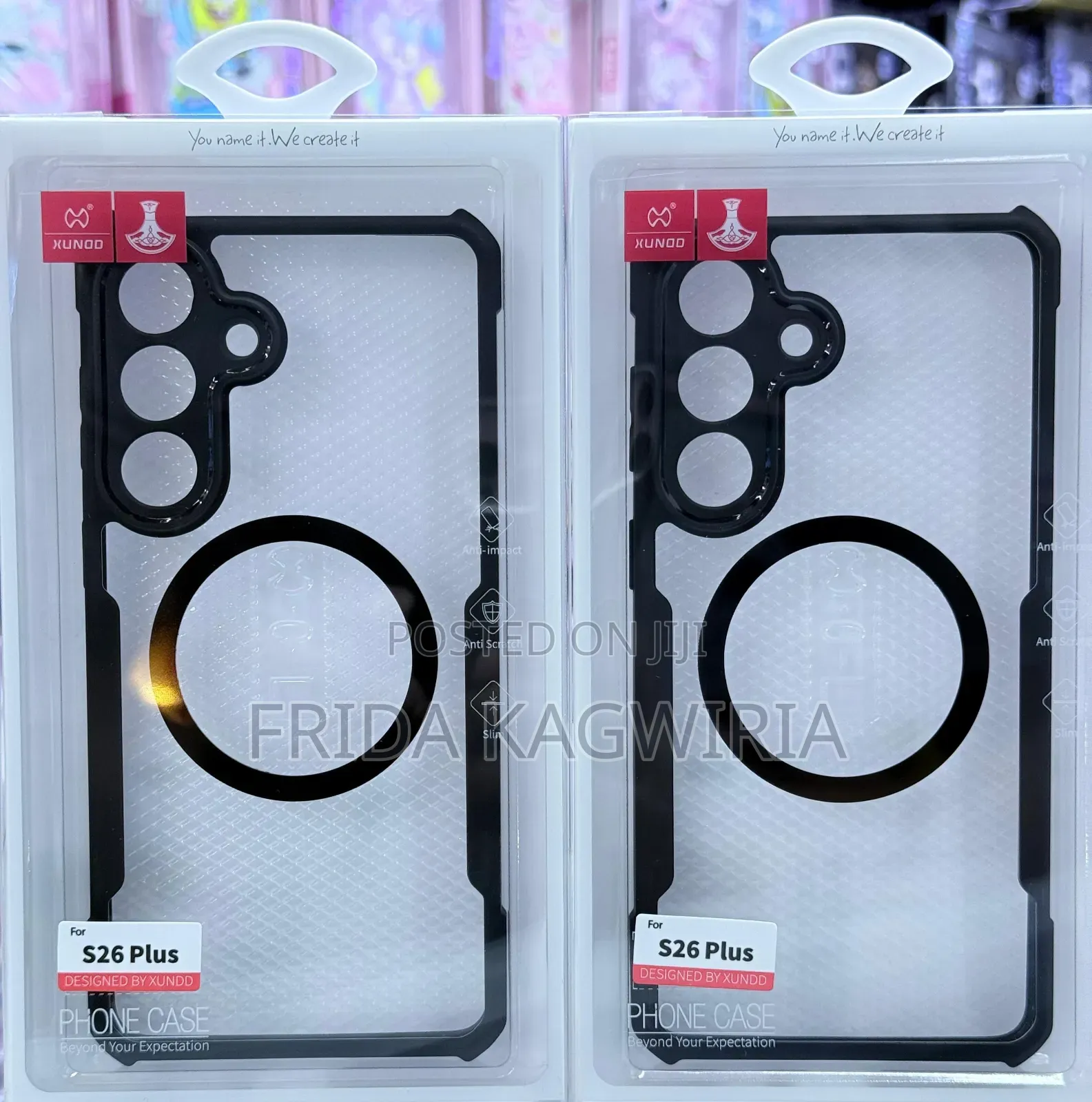 Xundd Shockproof Clear Back Cover For Samsung S26 Plus