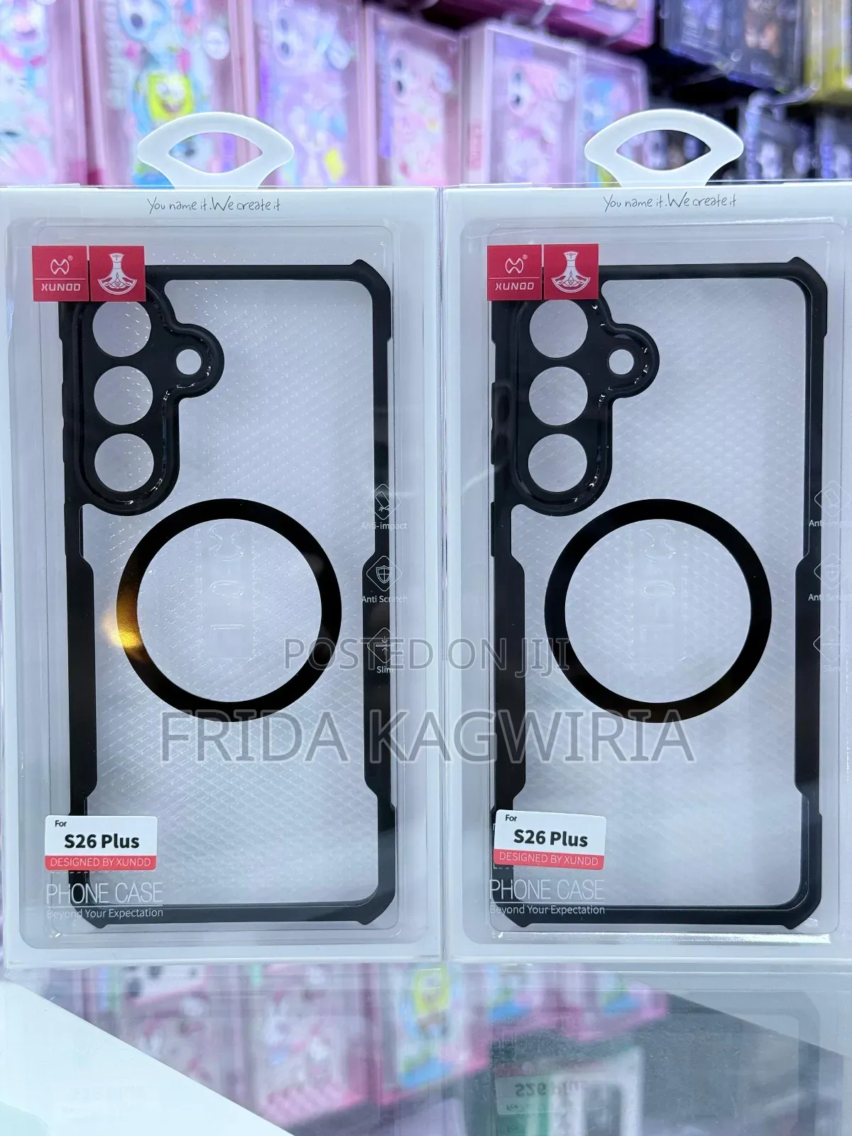 Xundd Shockproof Clear Back Cover For Samsung S26 Plus