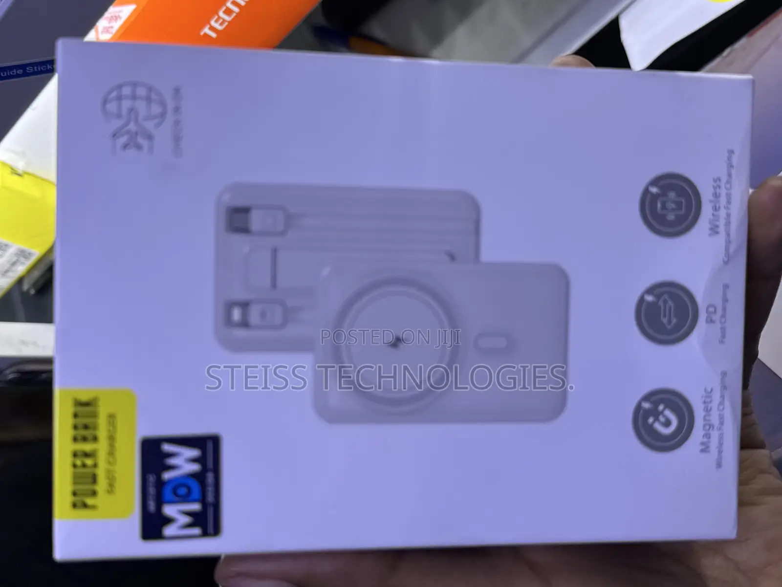 10000mah Wireless MDW 22.5w Wireless Powerbank.