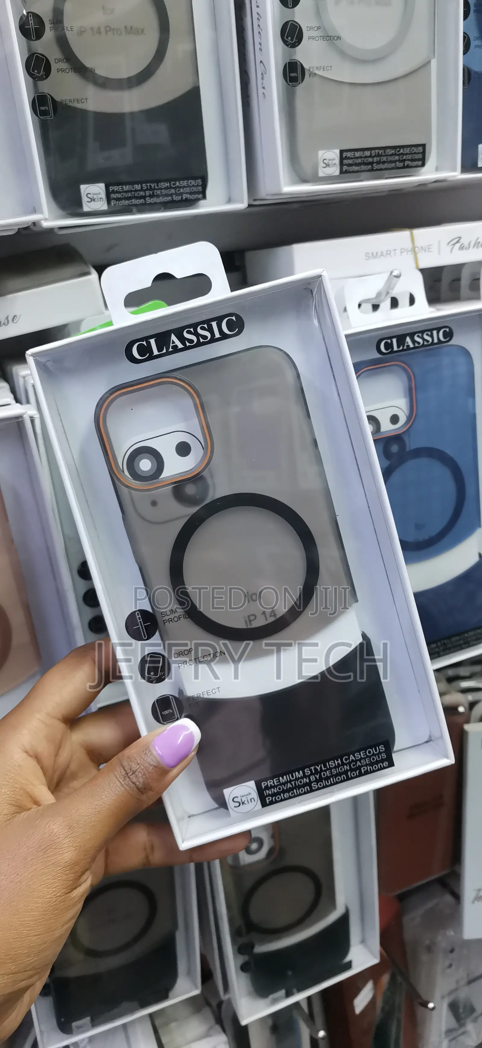 Supres Matte Magnetic 2 in 1 Clear Case for iPhone 14