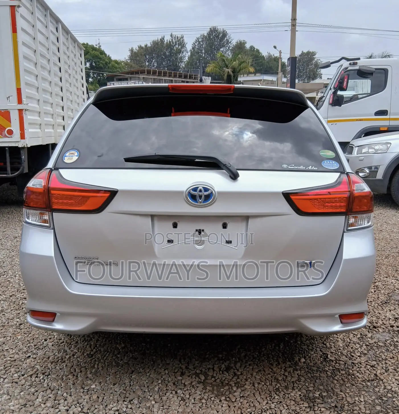 Toyota Corolla Fielder 2019 Silver