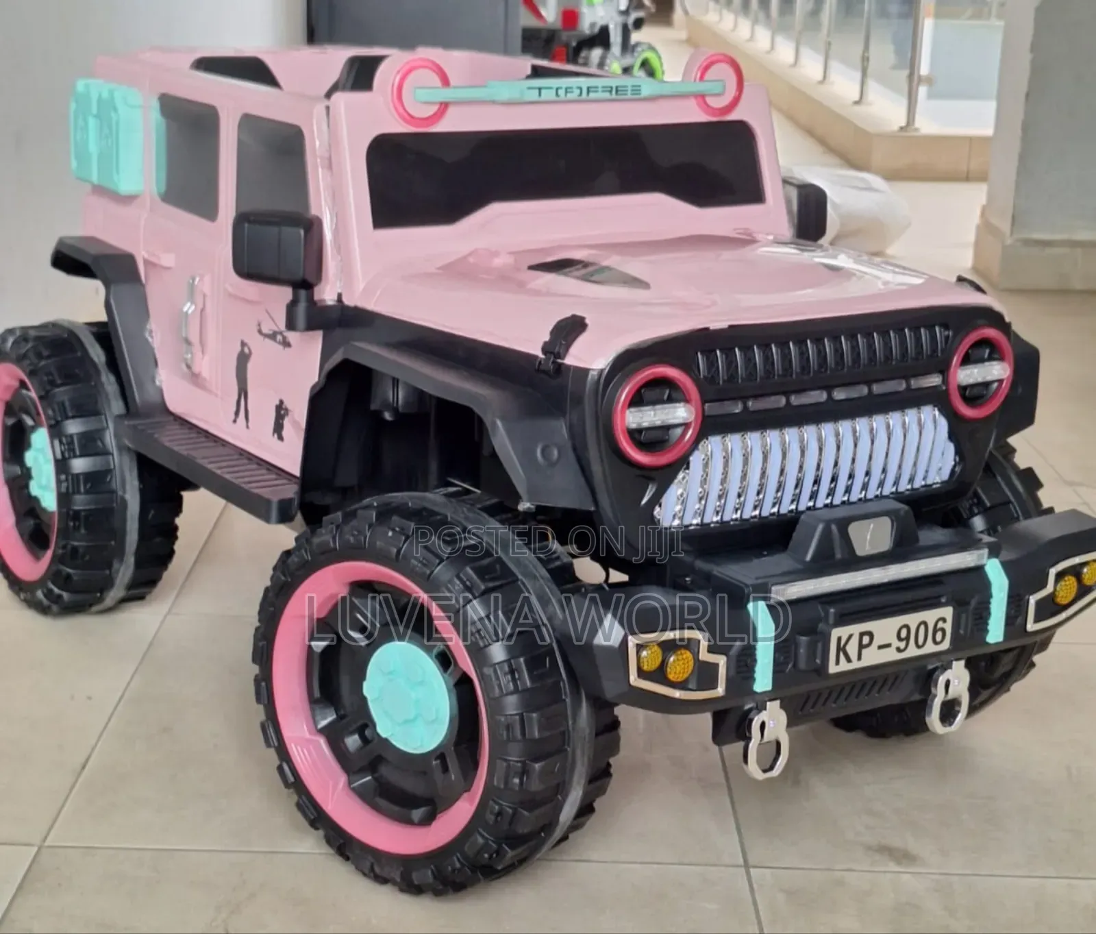 Pink Electric Childrens Cars