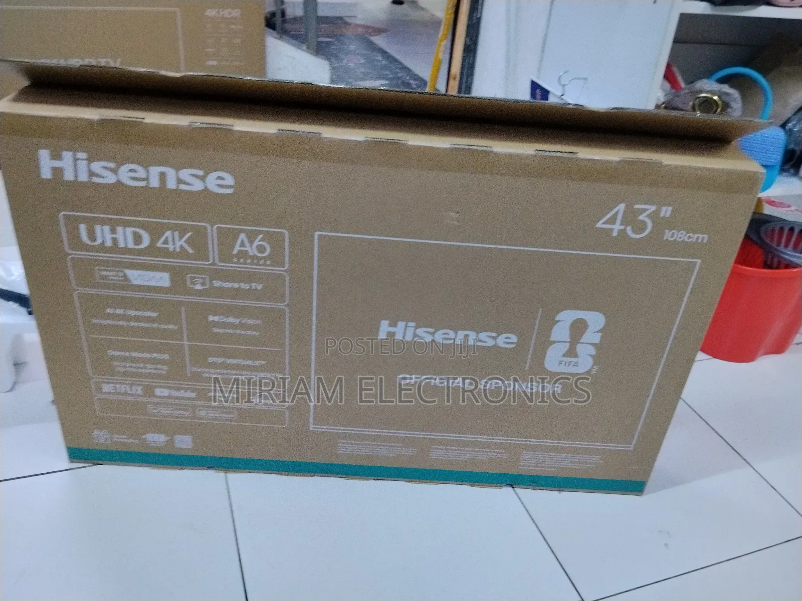 Hisense 43a6n 43 Inch Uhd Smart TV New 2025