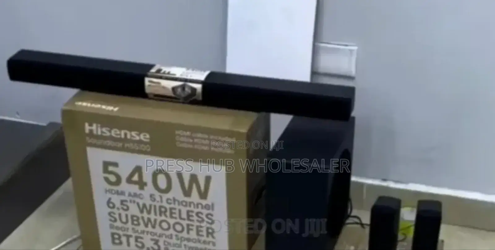 Hisense Hs5100 5.1 Channel Soundbar System
