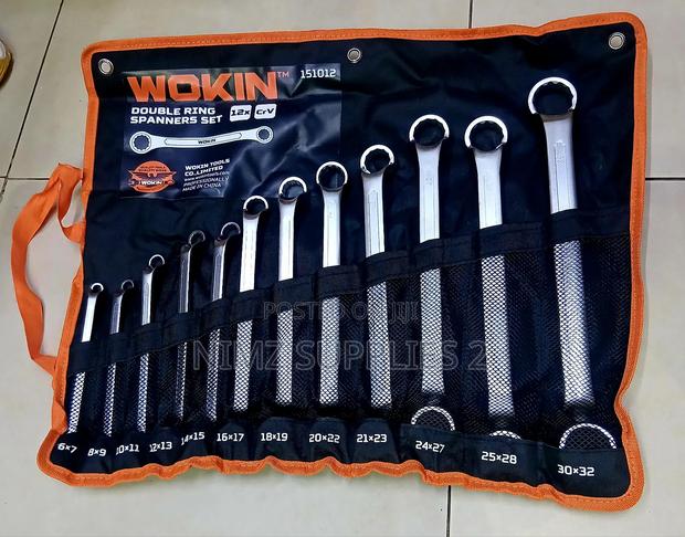 12pc Wokin Ring Spanner Set