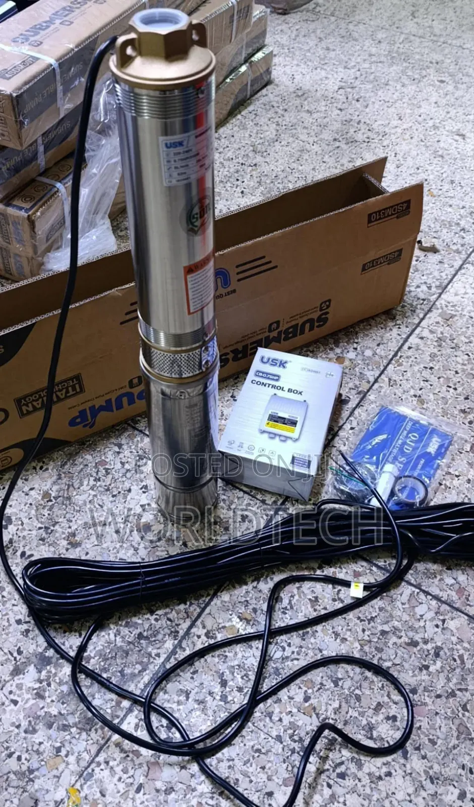 1hp Usk Water Pump Submersible/1hp Electric Submersible Water Pump