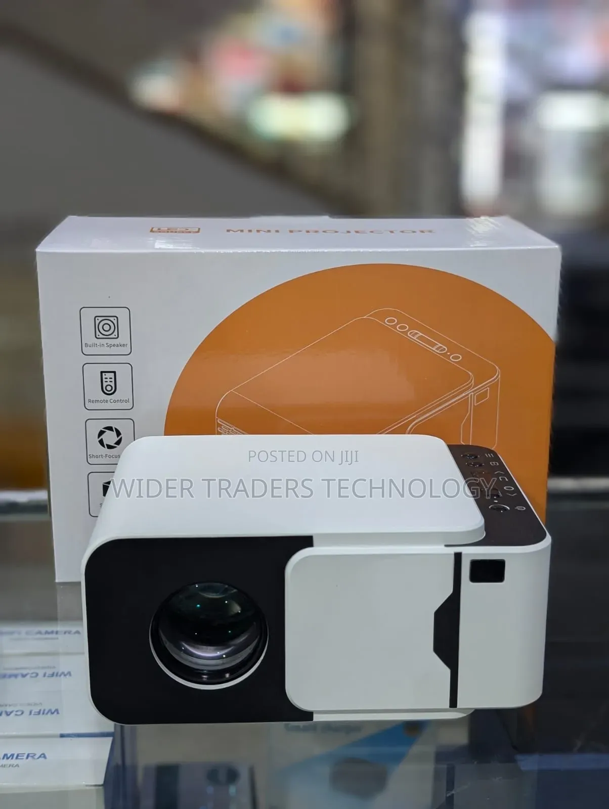 T5 Mini Projector, Android Smart Wifi Projectors 3500 Lumens LCD