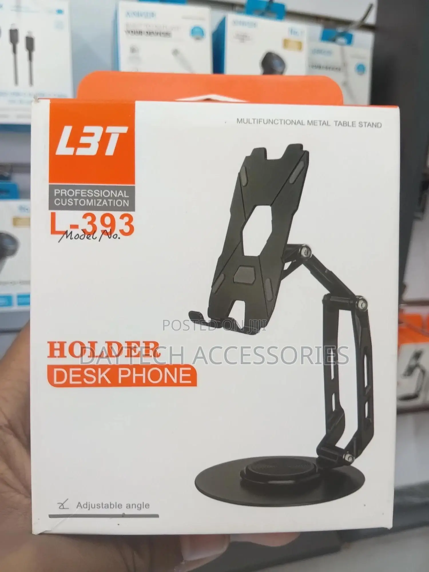 The L3t Multifunctional Metal Table Stand for Phones Tablets