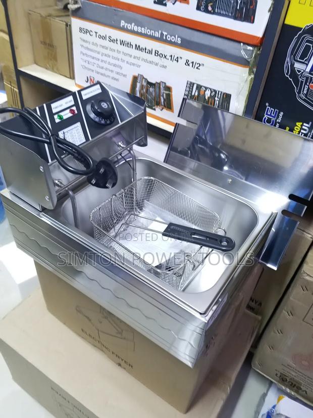 6 Litre 2500w Single Tank Electric Deep Fryer