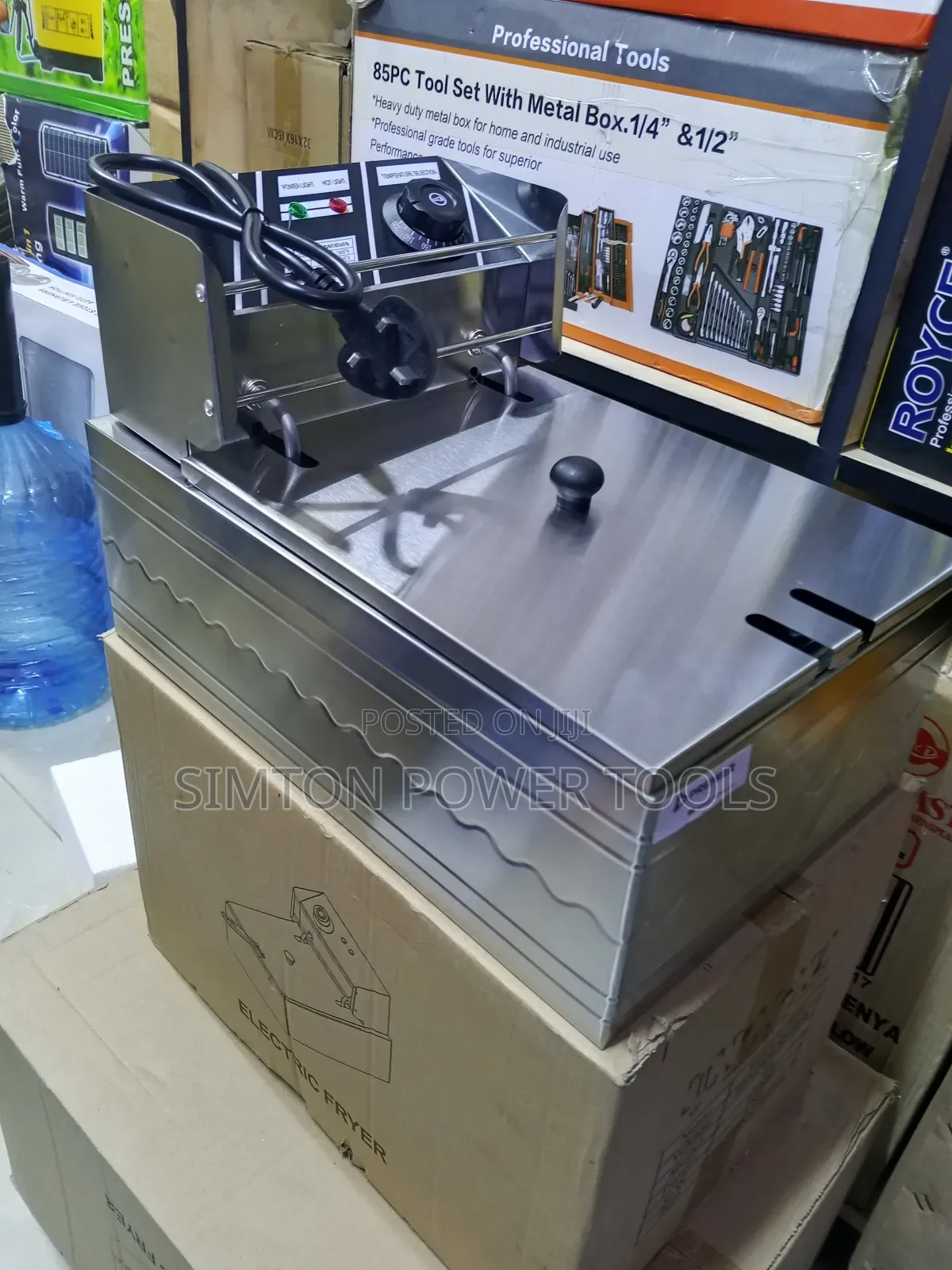 6 Litre 2500w Single Tank Electric Deep Fryer