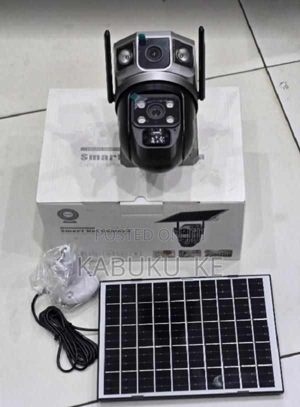 V380 Cctv 4g 4mp Solar Sim Card Camera