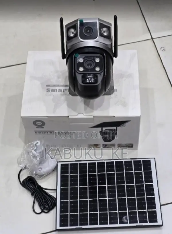 V380 Cctv 4g 4mp Solar Sim Card Camera