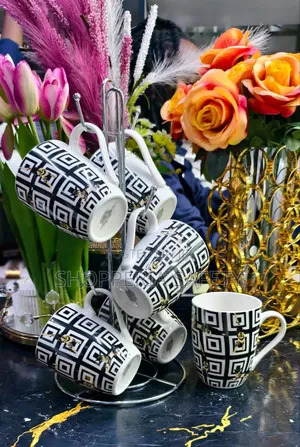 6pcs Ceramic Mugs