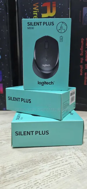 Logitech M330 Silent Plus Wireless Mouse.