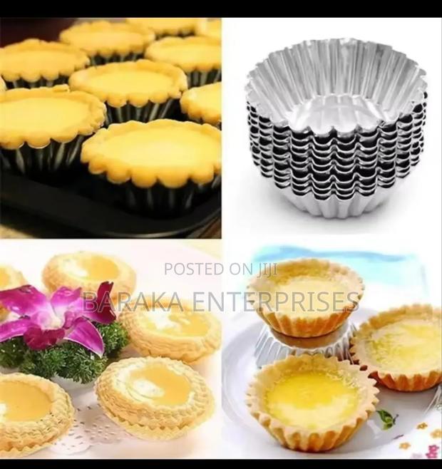 10pcs Reusable Stainless Steel Cupcake - thumbnail 3