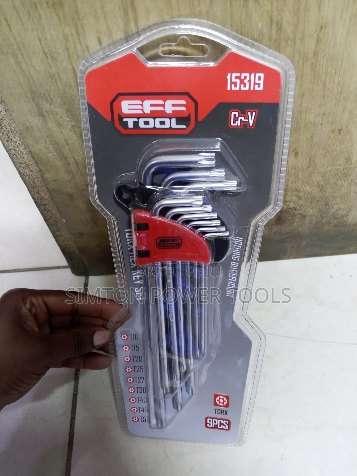 Quality Torx Hex Key Set 9pc