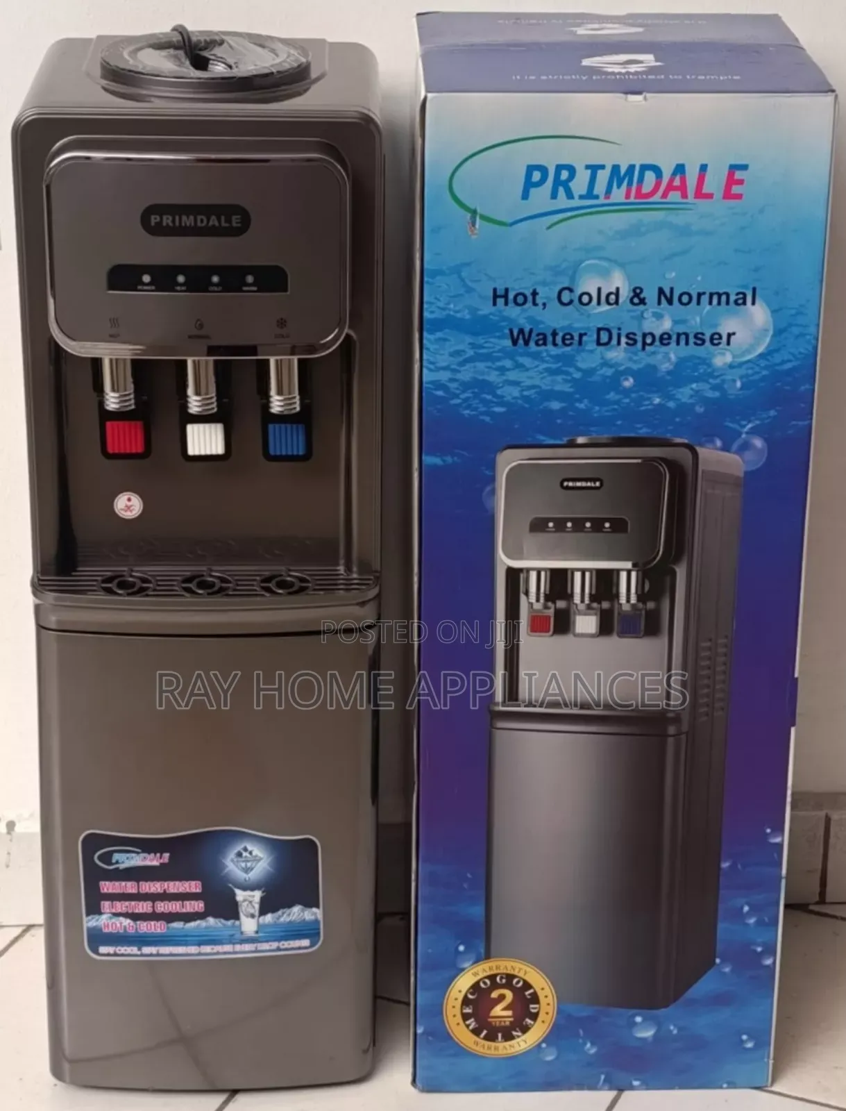 3 Taps Dispenser With Child Lock
Hot,Normal and Cold