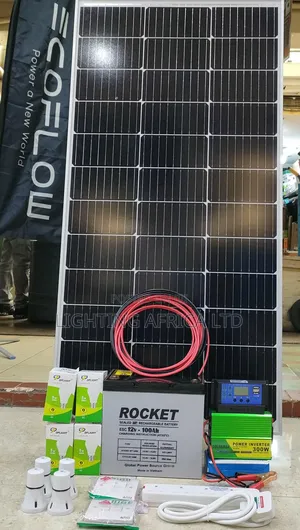 Top Quality Package 150 Watts Solar -100ah Gel Battery - 300w Inverter