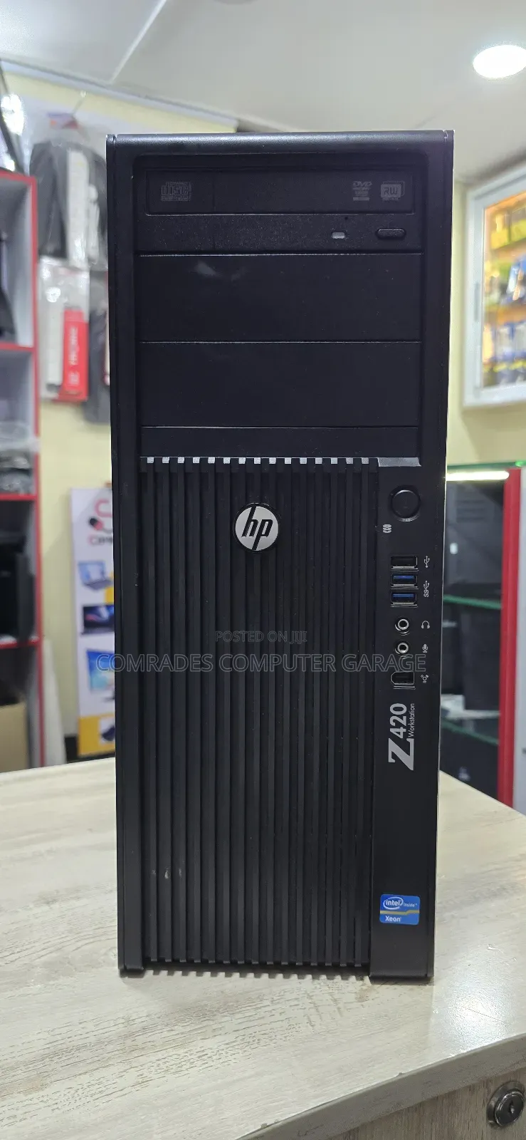Desktop Computer HP Z420 16GB Intel Xeon HDD 500GB