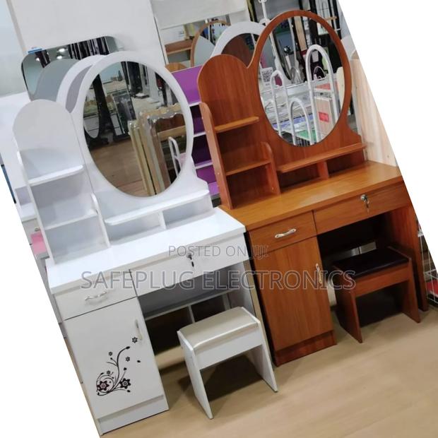 White Executive Dressing Table - main view