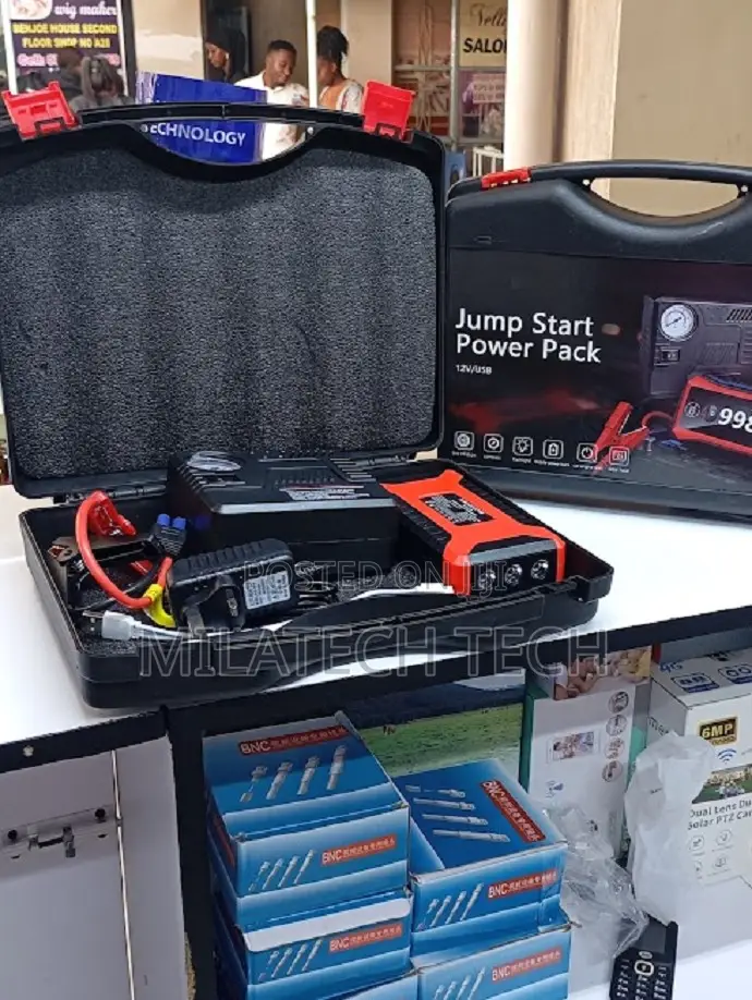 Portable Jump Starter Kit – Car Emergency Essential